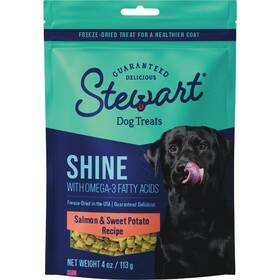 405316 Stewart Shine 4 Oz. Freeze-fried Salmon And Sweet Potato Dog Treat