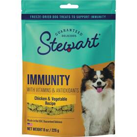 405334 Stewart Immunity 8 Oz. Freeze-dried Chicken Dog Treats