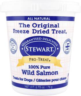 401805 Stewart Pro-treat Freeze-dried Wild Salmon Treats For Dogs Size 2.75oz