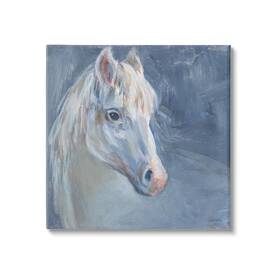 Stupell Industries 197658623184 Gentle Gray Horse Painting Canvas Wall Art Design By Sue Schlabach