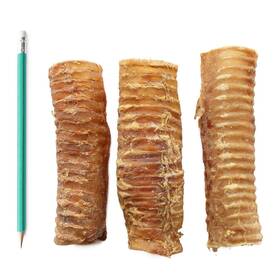 Super Can Bullysticks 709901669301 Beef Trachea Dog Chews 6ftft 10 Count 100% Natural Farm Raised Dental