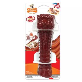 Super Department Shop 415085811678 Nylabone Power Chew Basted Dog Bone - Steak And Bacon L