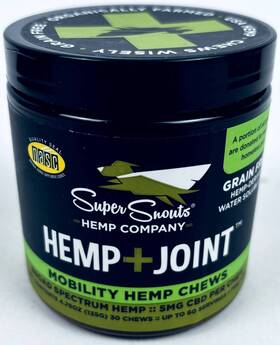 Super Snouts 733810234944 Plain Jane 30 Grain-free Soothing Hemp Chews For Dogs