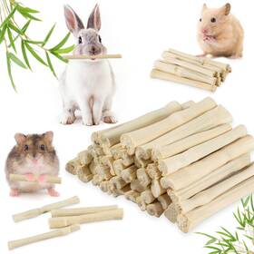 Sweet Bamboo 445030033087 Sukh 240g Chew-sticks - Natural Rabbit Sticks Small Animal C