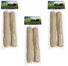 Tasmans Natural Pet 638632237565 3 Pack All-natural Buffalo Rawhide Rolls Large 2 Each