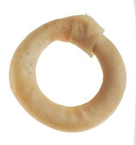 Tasmans Natural Pet 728028057546 5 Inch -6 Medium Elk Ring - 4 Individually Packaged Dog Chews