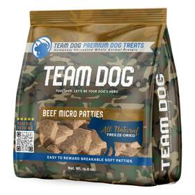 B0dnkfdlvj Team Dog Freeze-dried Raw Beef Treats Training And Food Toppers F