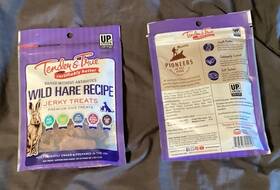 Tender And True 818575020497 Wild Hare Jerky Treat For Dogs 4 Oz 2 Packs