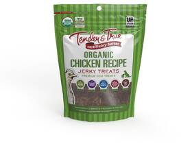 71001 Tender & True And Organic Chicken Jerky Treat 4 Oz Bag