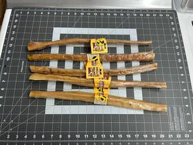0723 The Country Butcher 5-pack Lot Pork Roll Extra Large Skin 17 Inch Dog Chew Bone