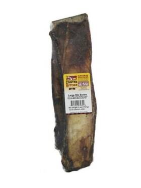 1187josm The Country Butcher Large Beef Rib Bone Natural Dog Chew Treats 2 Count