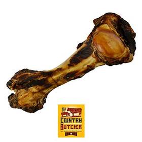 The Country Butcher 741956081872 Giant Dog Bone For Aggressive Chewers Large And Medium Breed Treat Natu