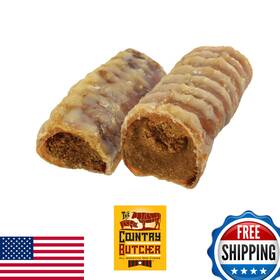 The Country Butcher B089mc8hsf Filled Beef Trachea Dog Treats Glucosamine And Chondroitin