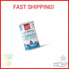 The Honest Kitchen 850012047070 Daily Boosters Instant Turkey Bone Broth With Turmeric 3.6