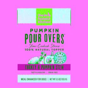 The Honest Kitchen 855089008139 Pumpkin Pour Overs Turkey And Stew Meal Enhance
