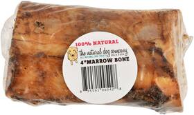 04mrbnswnaa The Natural Dog Company Beef Marrow Bone 4 Inch Ndcan