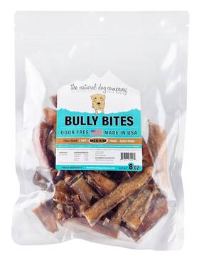 Vrbbtodfusa-8oz The Natural Dog Company Odor-free Bully Bites Beef 8 Oz Ndcbv
