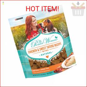 18503 The Pioneer Woman Natural Grain Free Soft Dog Treats Chicken And Sweet Taters Re