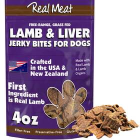 4oz-llt The Real Meat Company Treats Lamb And Liver 4oz