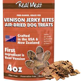 4oz-vt The Real Meat Company Treats Venison 4oz