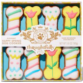 Thoughtfully 732346609714 Pets Gourmet Dog Cookie Gift Set 8 Count Pack Of 1 Clear