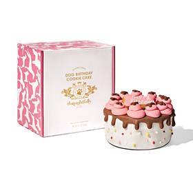 Pt-60636-024-111 Thoughtfully Pets Pink Dog Happy Birthday Mini Cookie Cake Peanut Butter Flavored