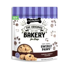 Three Dog Bakery 701159140882 Swirly Paws Soft-baked Puppy 1.25 Pound Pack Of 1