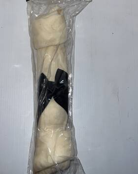 Thrills And Chills 737257984899 Collection 22 Inch Terrified Rawhide Pumpkin Spiced Flavored Chew