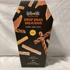 Thrills & Chills 196481026803 And Collection Dog Rawhides Jerky Chews Variety Pack Treats 12 Ct Thrills & Chills 196481026803 And Collection Dog Rawhides Jerky Chews Variety Pack Treats 12 Ct