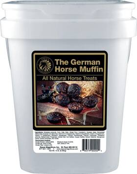 017017bc Thunbest Dpd The German Horse Muffin All Natural Treats - 14 Pound Bucket