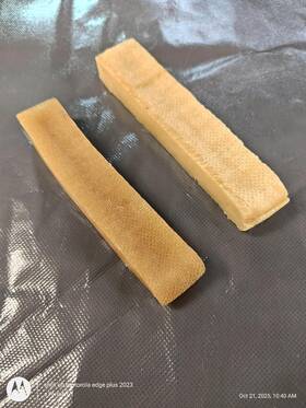 1pcxlyakchew Tibetan Dog Chew Himalayan Yak Cheese For Extra Large Dogs - 2pc Natural And Long Lasting