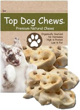 Top Dog Chews 726084127548 - Pig Snout Treats American Made All Natural Long Lasting