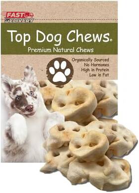 Top Dog Chews 744759547330 - Pig Snout Treats American Made All Natural Long Lasting