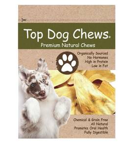 Top Dog Chews 854671004689 Cow Ears Treats 6 Inch - 7 10 Pack Americas Made All Natural Rich