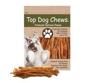 B0f6vst7wl Top Dog Chews Turkey Tendon Treats - All Natural Usa Sourced