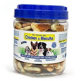 Chb-160mc Topdawg Pet Supply Center Inc. Chicken And Biscuits Wrapped With Breasts Dog