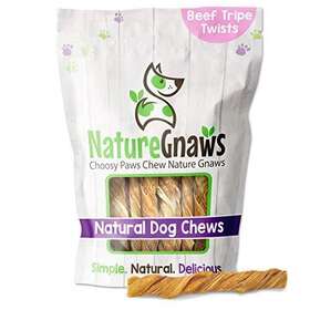 B07fcpc3dw Torito Brands Llc Tripe Twists For Dogs - Premium Natural Sticks Simple Single 10 Count Beef