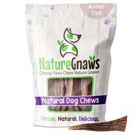 Pr00493 Torito Brands Llc. Natural Antler Bone Tips 2-4 Inch For Small Dogs - Long Lasting Premium Chew