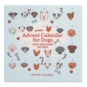 Trader Joe 766062456284 Advent Calendar For Dogs - 24 Days Of Salmon And Sweet 5.11 Ounce Pack 1