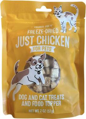 0n-cw7e-a3r5 Trader Joes Freeze Dried Just Chicken Dog And Cat Treats Food Topper Pack Of 1 0n-cw7e-a3r5 Trader Joes Freeze Dried Just Chicken Dog And Cat Treats Food Topper Pack Of 1