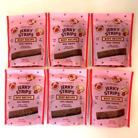 Trader Joes 738759959989 6 Packs Beef Recipe Jerky Strips Dog Treats