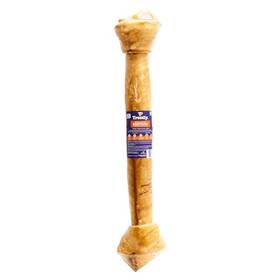 Treatly 094983043482 American Beefhide Bones 21-22 Inch Dog Chew Treats - Chicken Flavor I Count/1 Pack