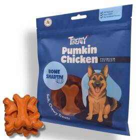 B0f2xrgzbg Treaty Healthy Pumpkin Puree Chicken Dog Treats 32 Oz Baked Bone Soft Chew