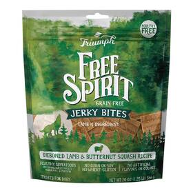 6680948 Triumph Single Free Spirit Deboned Lamb Sp And Butternut Squash Jerky Bites 20 Oz