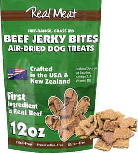 12oz-bt Trmc Real Meat Dog Treats - 12oz Bag Of Bite-sized Air-dried 12 Ounce Pack 1