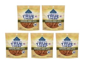 True Chews 840243149346 5 Pk - Premium Jerky Cuts With Real Chicken And Duck 12 Oz New Pkg