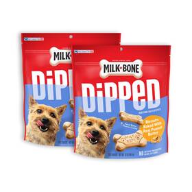 7910022440 Unbranded2 Dipped Dog Treat Biscuits Baked With Real Peanut Butter 32 Ounce Pack Of 2
