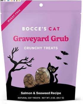 Usa-viralfinds 313037642694 All-natural Seasonal Graveyard Grub Cat Treats Wheat-free Limited-ingredient