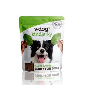 V-dog 860005411832 Kind Jerky - 100% Vegan Treats Plant Based Protein And Supe
