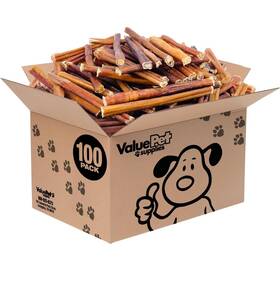 Valuebull 191938067170 Collagen Sticks For Dogs Bully And Rawhide Alternative Thin 6 Inch 100
